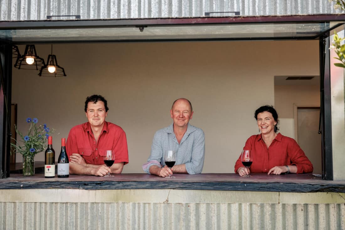 Founders - Redfeet Winery, King Valley - Damien and sister Megan Star