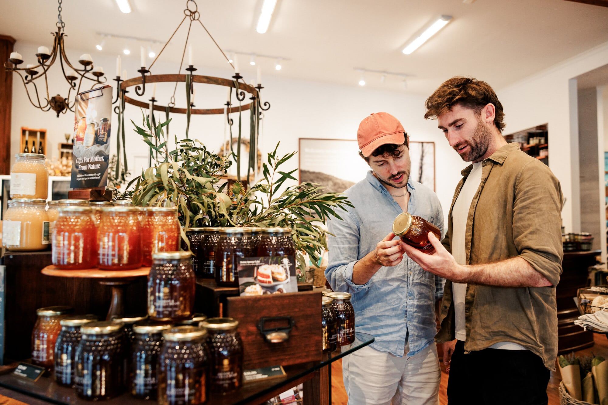 Shopping at Beechworth Honey
